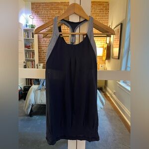 Lululemon Navy Sleeveless Top with Bra